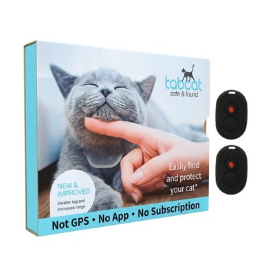 Tabcat V2 Cat & Kitten Tracker - No Monthly Subscription Fee | 2 Lightweight ...