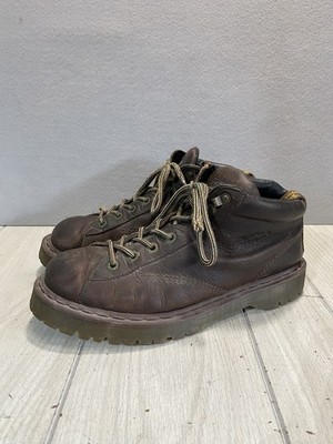 Dr. Doc Martens Chunky 8287 Brown Leather Boots Y2K Mens Size 13