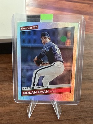 2020 Panini Donruss - Retro 1986 Nolan Ryan #223 Career Stat Line /324