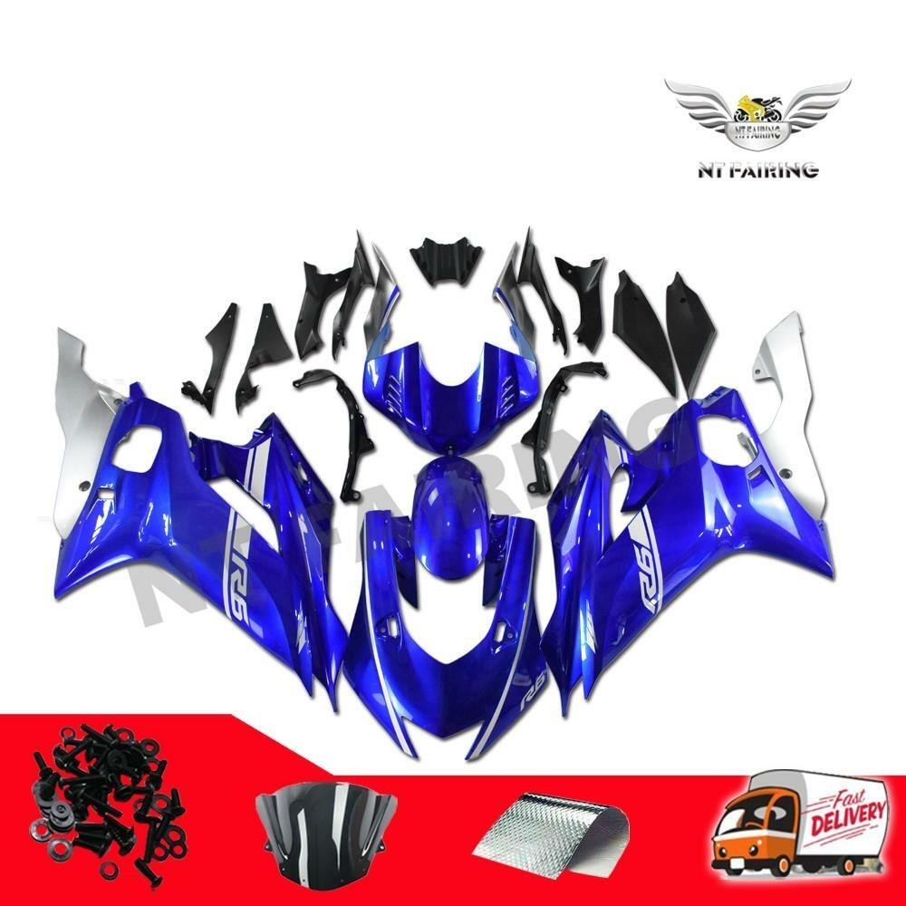 Blue Injection Molding Fairing Kit Bodywork Fit for Yamaha 2017-2020 YZF R6 NTUE