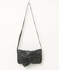 SEE BY CHLOE Borsa a tracolla con nastro in pelle nera da donna borsa a tracolla