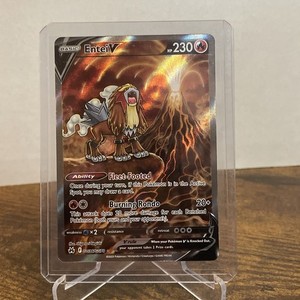 Pokemon Entei V Crown Zenith Galarian Gallery Full Alt Art #GG36 PSA 10 Gem Mint