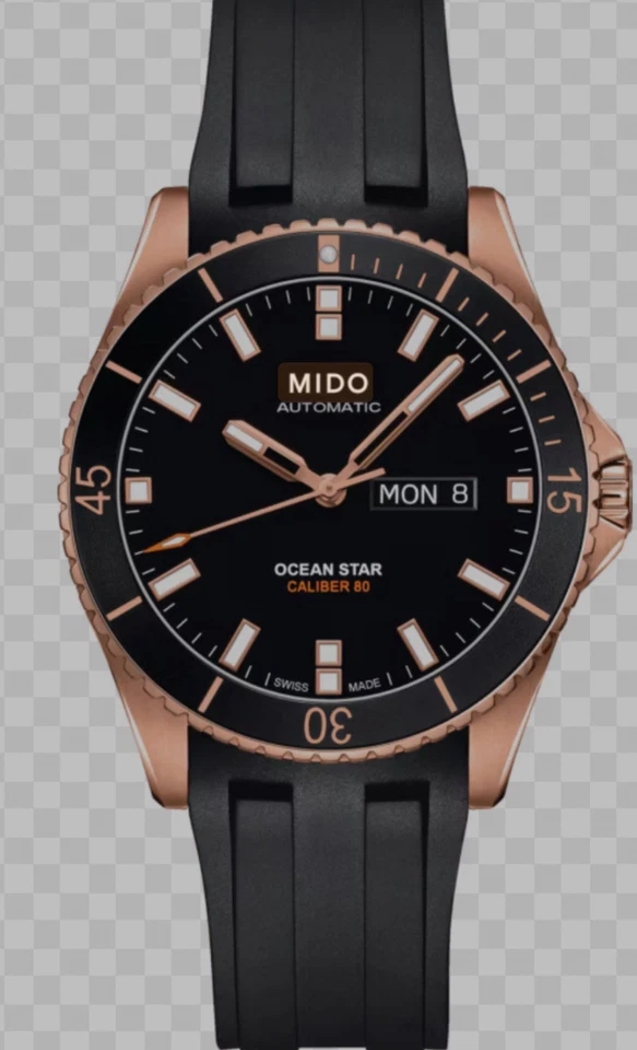 Mido Ocean Star - Pulseira de borracha M0264301105100 - Imagem 3 de 3