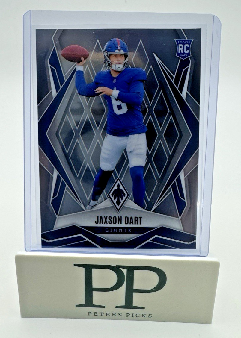 2025 Phoenix JAXSON DART #200 Silver (RC) NY Giants NFL
