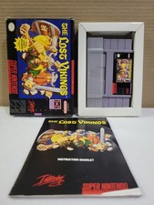 Lost Vikings (Super Nintendo Entertainment System, SNES, 1993) Complete