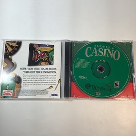 Hoyle Casino (Sega Dreamcast 2000) CIB Complete - Tested & Working