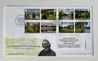 GB 2016 FDC LANDSCAPE GARDENS SET WITH TALLENTS HOUSE PMK