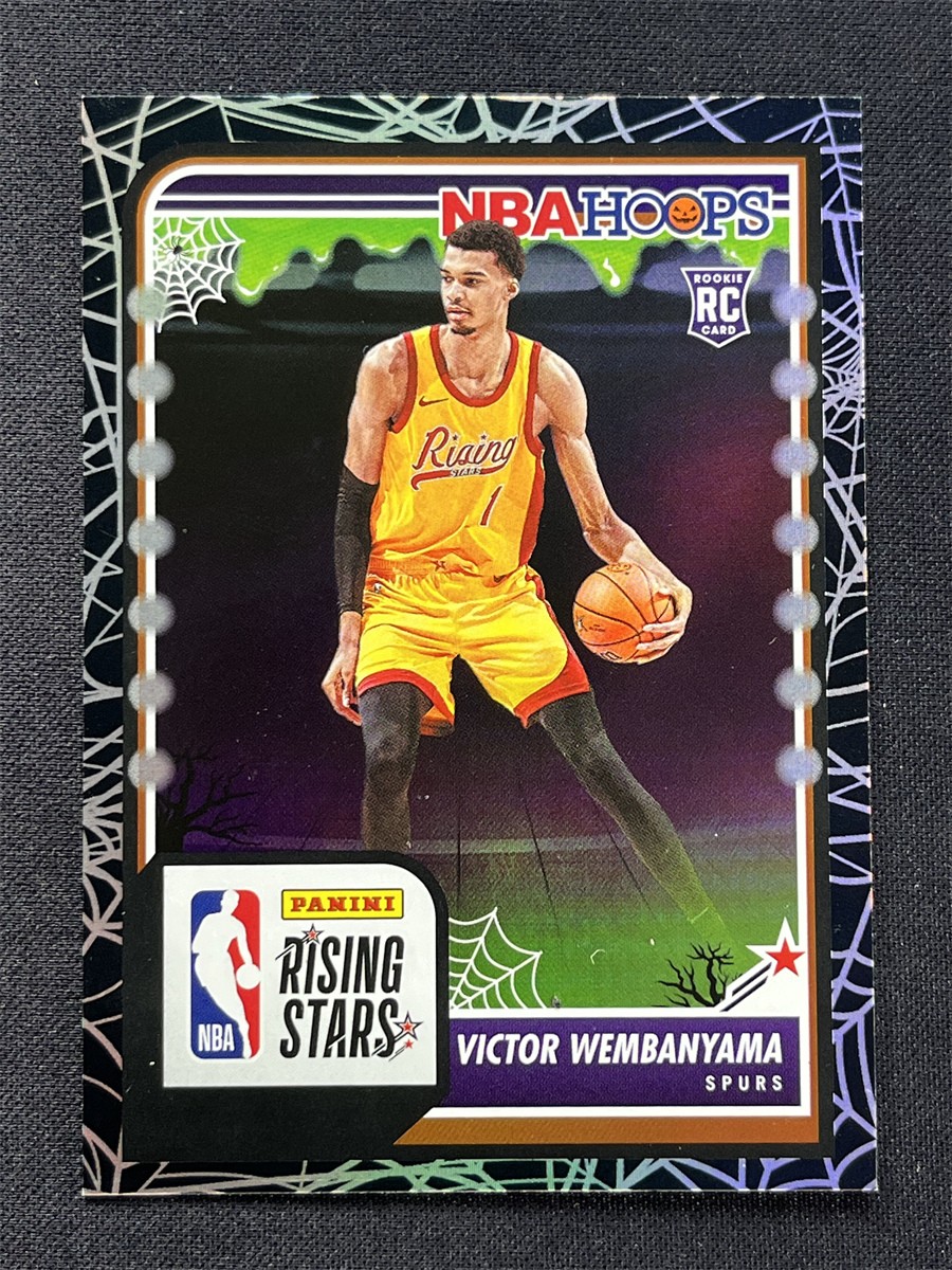2023-24 Haunted NBA Hoops Victor Wembanyama #282 Holo Spider Web Rising Stars RC