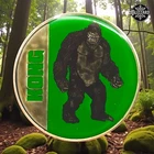 1/1 - Castronomics 'King Kong' .999 Fine Silver Custom Hand Enameled + COA