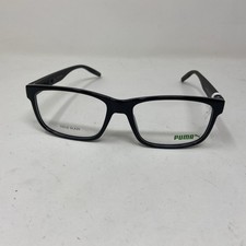 Puma Eyewear PU02800 001 57-17-150 Black Eyeglasses 286Z