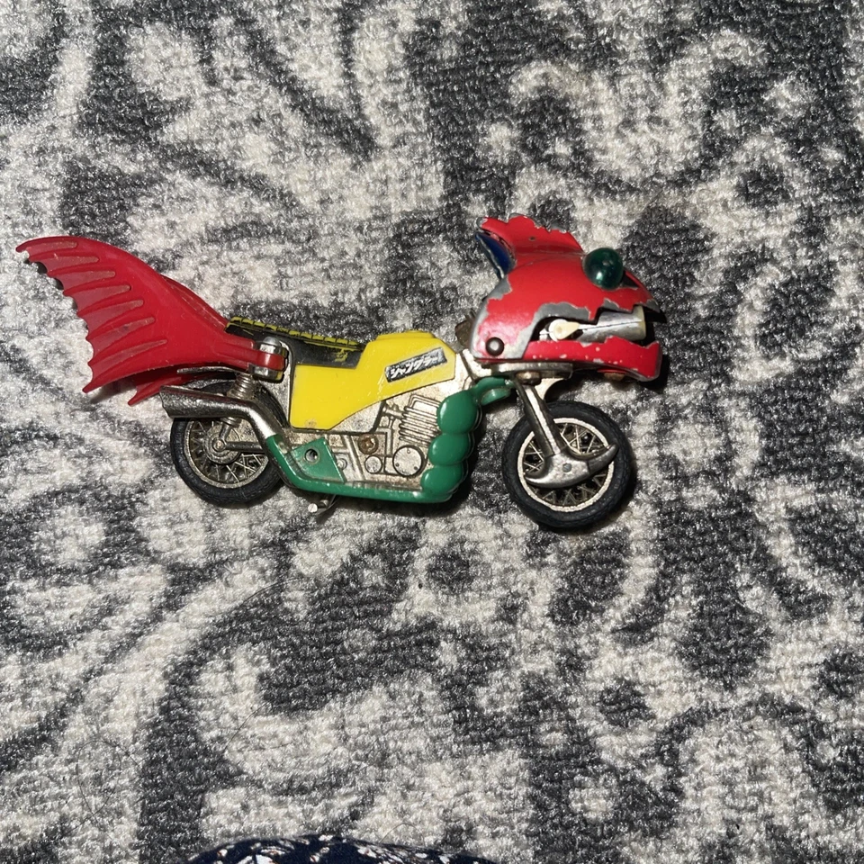 万代 Popy Popinica Kamen Rider 亚马逊 Jungler 压铸 Chogokin 自行车原样  — 第 2/4 张图片