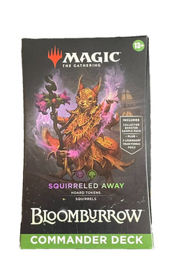 Bloomburrow Commander Deck - SQUIRRELED AWAY MTG Brand New Sealed