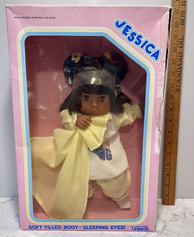 Uneeda Jessica 16in Soft Body Play Doll w/ Sleeping Eyes, MPN 61457