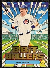 Owen Caissie 8 Bit RC 2026 Topps Series 1 Celebration 8B-18 Cubs