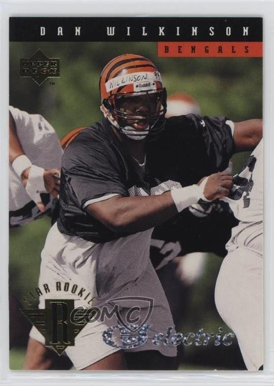 1994 Upper Deck Star Rookie Electric Silver Dan Wilkinson #1 Rookie RC 05v0