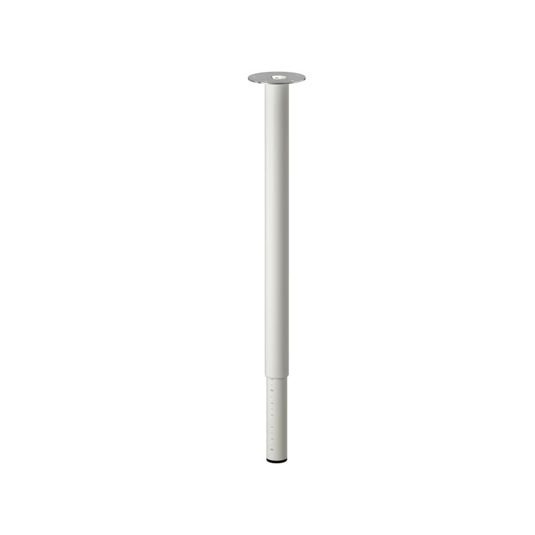 Gamba da tavolo in acciaio IKEA “OLOV” Colore verniciato Regolabile tra 60 e 90