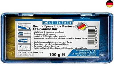 WEICON Epoxidharz Pastose 100g Universalreparaturmasse knetbar in einem