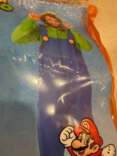 Disfraz Completo De Fontanero Super Mario O Luigi Para Halloween – Conjunto Rojo O Verde, De Algodón