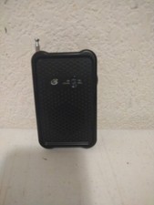 GPX Portable AM/FM Radio Telescopic Antenna Built-in Speaker R055B Tested Works.