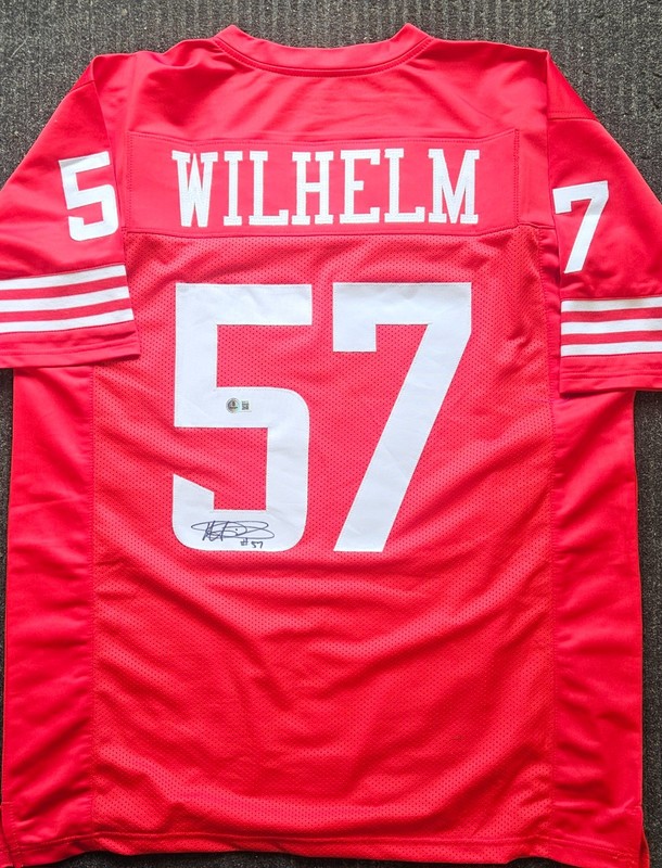 Matt Wilhelm Signed Jersey Beckett