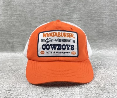 Whataburger ''Official Burger of the Cowboys'' Promotional Trucker Hat Snapback