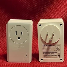 TP-LINK TL-PA4020P AV500 2-Port Powerline Adapter & Outlet internet connection 