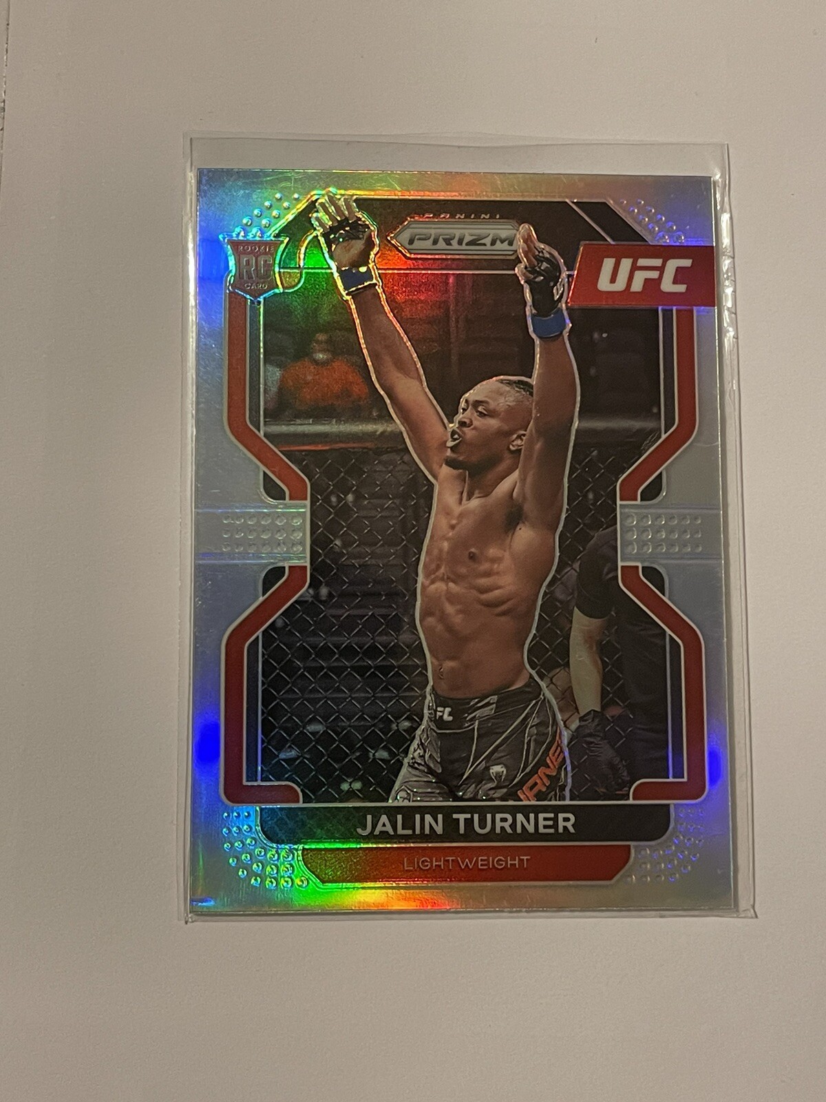 Jalin “Tarantula” Turner UFC 2022 Panini Prizm Silver Prizm RC Rookie Card #164