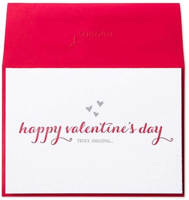 Papyrus Greeting Valentine's Day Letterpress Card Truly Amazing...That's You!