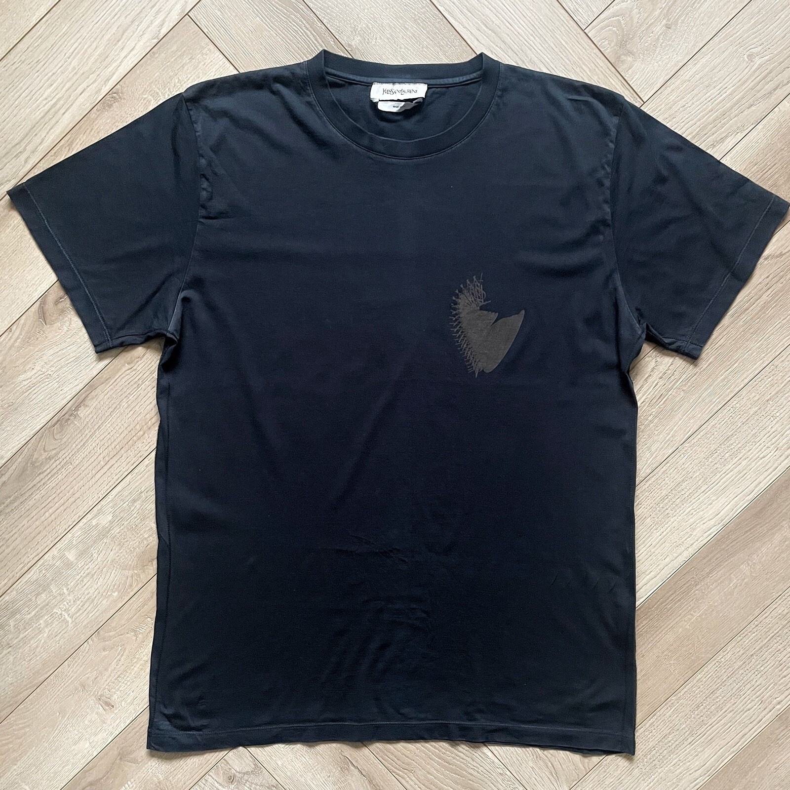 T shirt Yves Saint Laurent Rive Gauche Pilati epoca