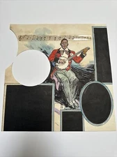 ANTIQUE PAINTING ILLUSTRATION JOSEPH L KRAEMER LISTED FAMOUS BLACK MUSICIAN 1920