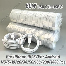 Wholesale For iPhone 15 16 ProMax Plus USB-C Cable Fast Charger Type C Data Cord