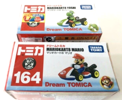 Takara Tomy - 【アール】カーズトミカ　8点セット Tomica Mario & Yoshi Mario Kart 8 Dream Tomica TAKARA TOMY Japan