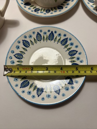 (6) Sets Marcrest Mid Century Modern Swiss Alpine Cups & Saucers EUC - Picture 11 of 12