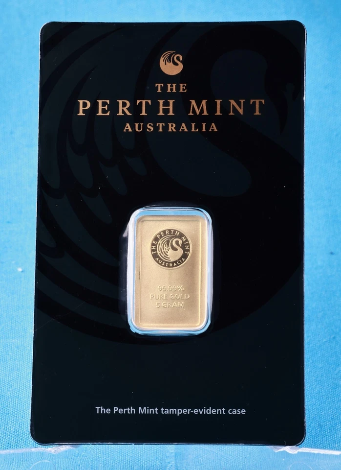 Perth Mint Goldbarren 5 Gramm 9999 Gold im original Blister - Bild 4 von 4
