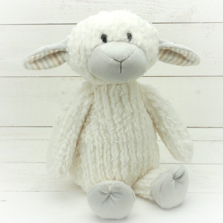 BABY SHEEP - SUPER SOFT CUDDLY TOY - SUITABLE FROM BIRTH