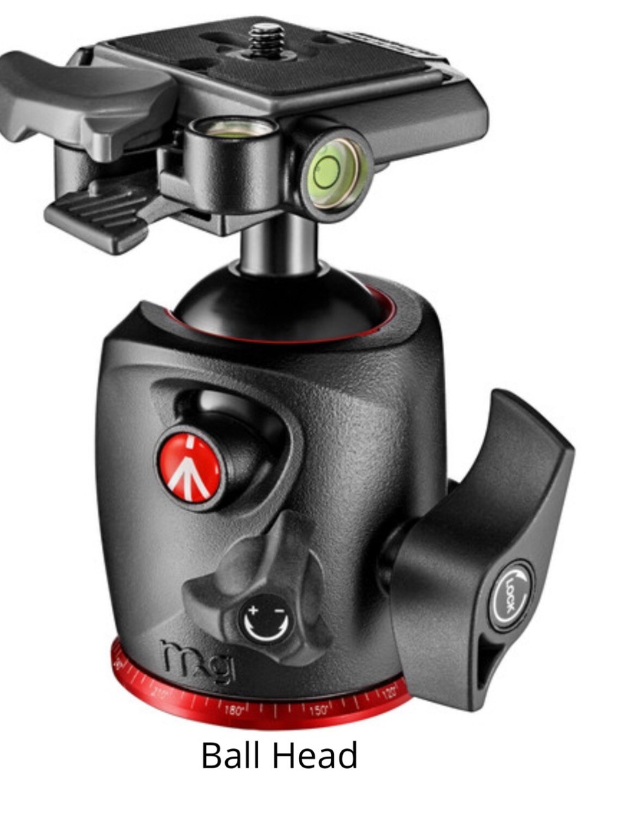 Manfrotto 055 Aluminium 3-Section Tripod with XPRO Ball Head +