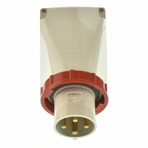 Mennekes 357 Wandstecker 63A 6h ip67 4 polig 3p+PE - Picture 2 of 2