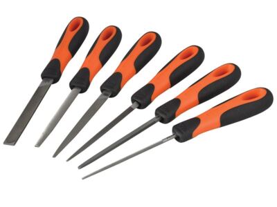 Bahco 1-476 Ergo Feilen-Set 6 Stück 100 mm 4 Zoll BAH47604