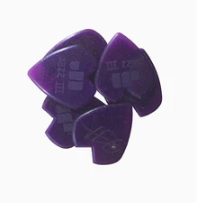 Dunlop Guitar Picks Kirk Hammett Custom Jazz III Purple Sparkle 47PKH3NPS 1.38mm