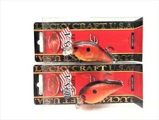 Lucky Craft FAT CB B.D.S. 2 - Rayburn Red - Discontinued - Lot Of 2 - L@@K !!