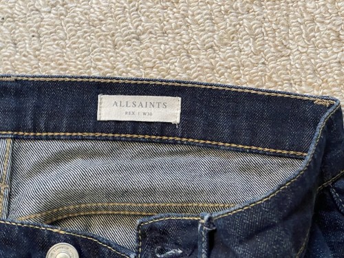 All Saints REX Slim Fit Stretch Denim Jeans Men’s W30 L32 (AS4003) - Picture 5 of 10