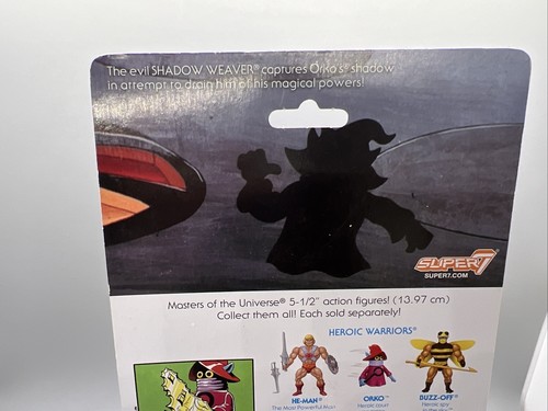 MOTU Shadow Super 7 5.5" Orko vintage Masters of the Universe Animated Style - Picture 10 of 10