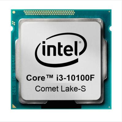 Intel Core i3-10100F (4x 3.60GHz) SRH8U Comet Lake-S CPU Sockel 1200   #315554
