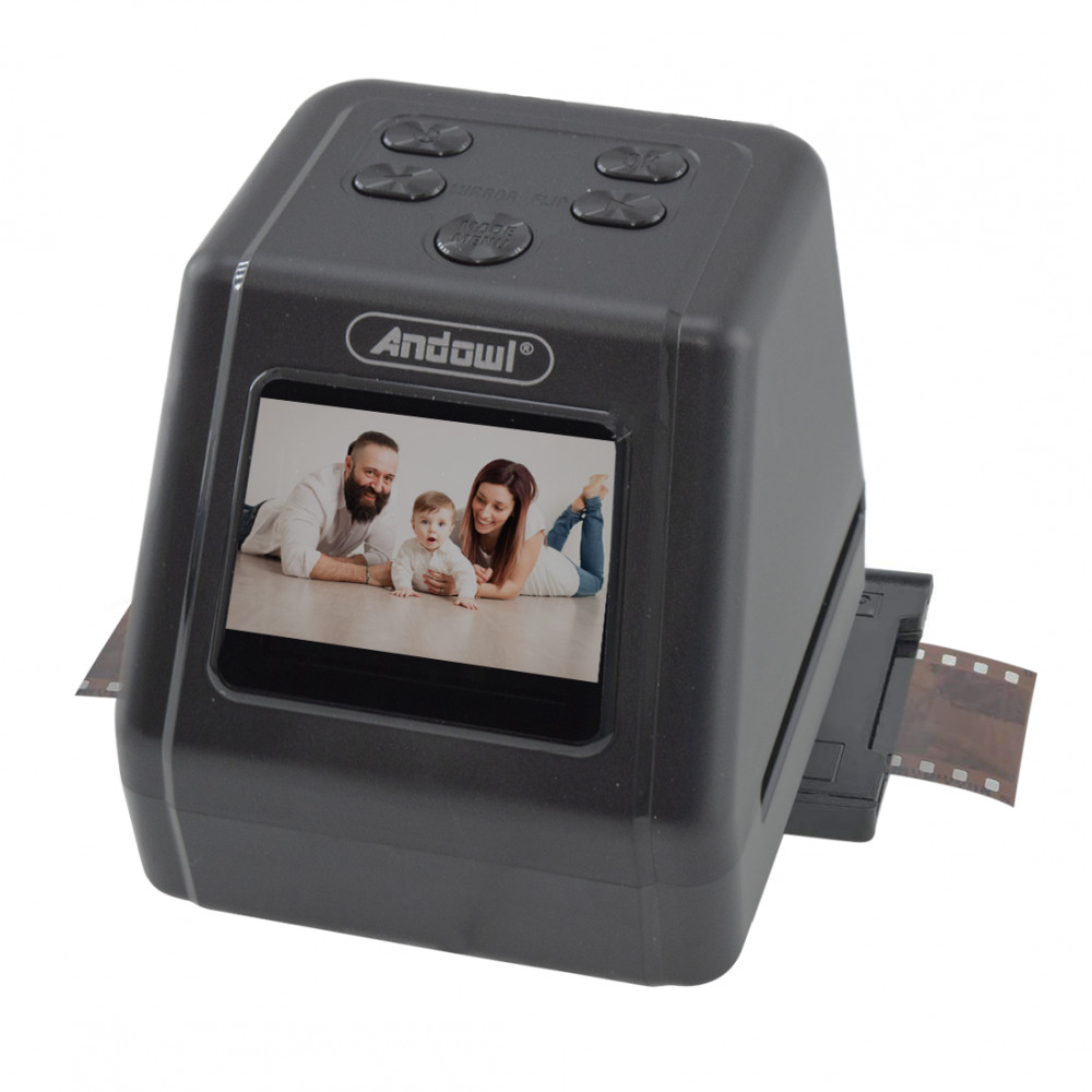 Mini scanner de film pour diapositives idéal pour redécouvrir vos albums de famille