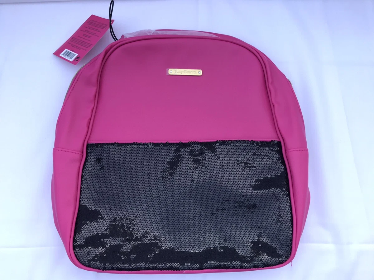 Juicy Couture
Burnout Sequin Pink & Black Backpack NWD Juicy Couture Backpack Large Hot Pink with Black sequins  main image 3