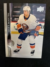 20-21 UD Extended Series Hockey French Parallel SP 589 Matt Martin
