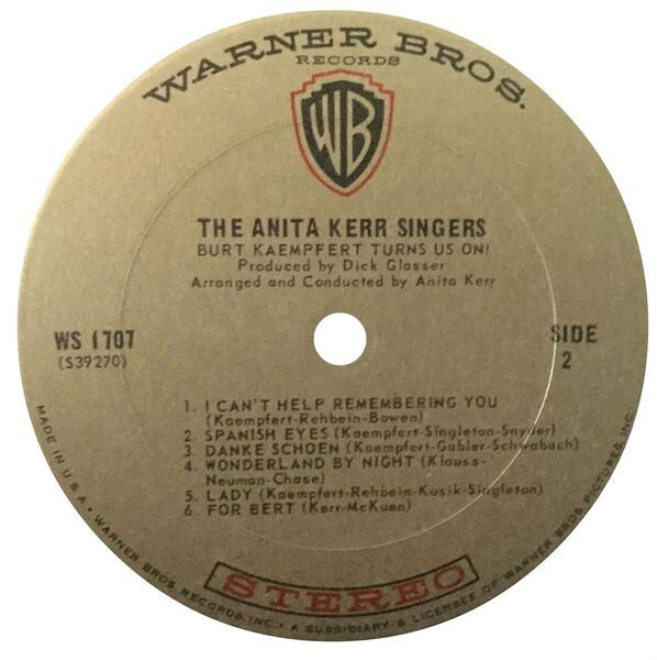 The Anita Kerr Singers - Bert Kaempfert Turns Us On
