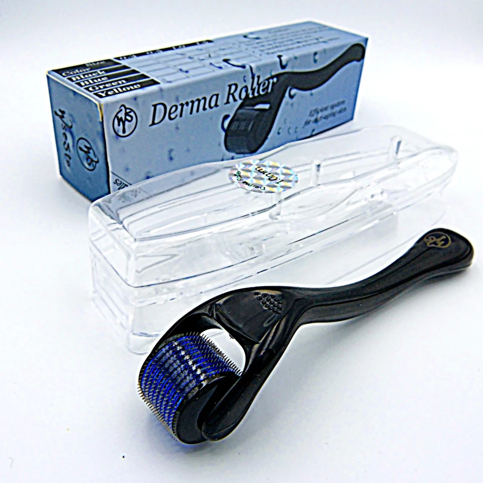Derma Roller 540 Nadeln 0,3-1,5 mm Anti Aging Hautpflege Hautverjüngung - Bild 3 von 4