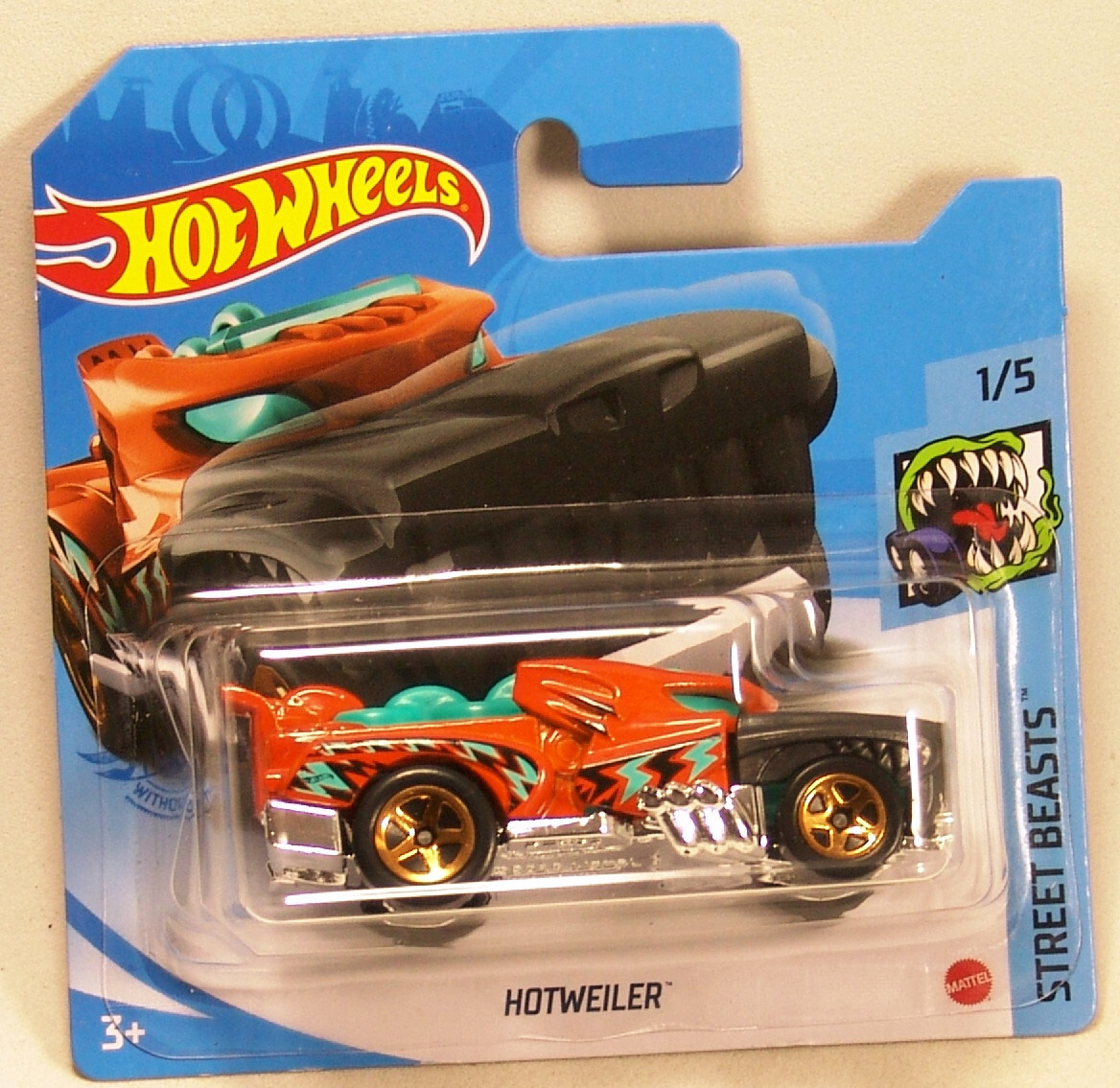 2021 Hot Wheels #69 - GRY51 - Street Beasts - Hotweiler