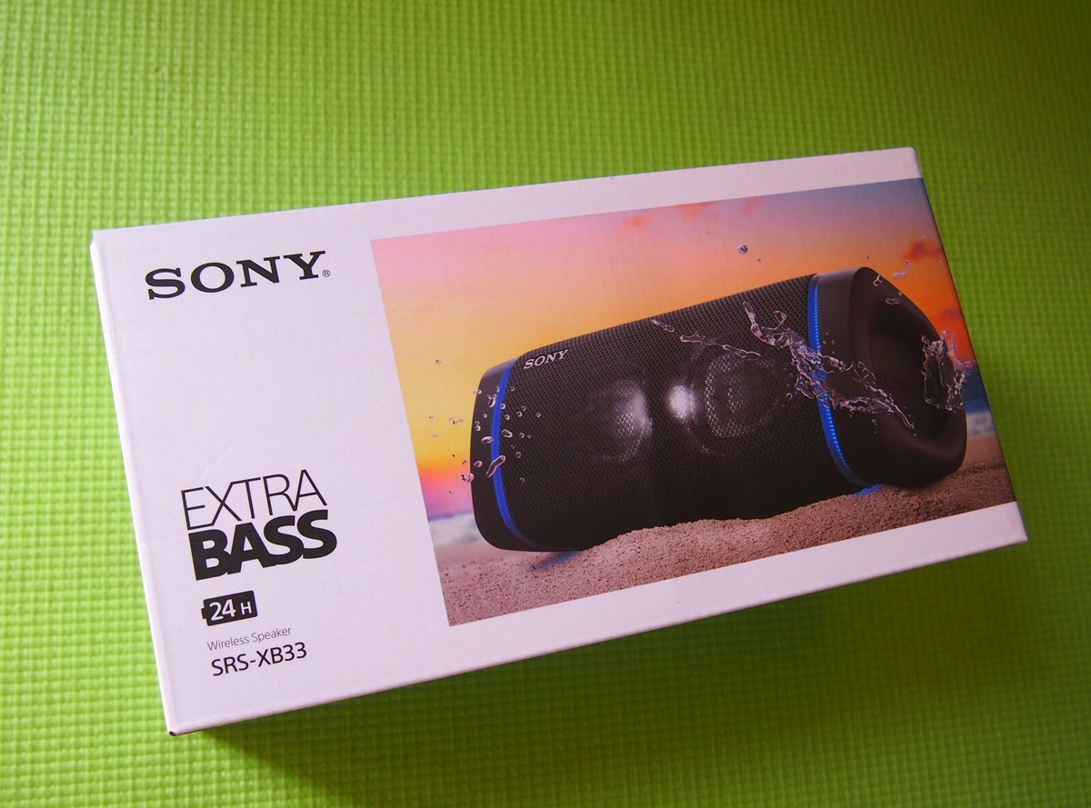 Sony XB33 Portable Bluetooth Speaker Black for sale online